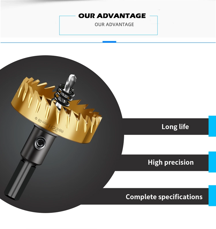 High Performance 12mm M35 HSS Hole Saw Drill Bit for Aluminum Pipe